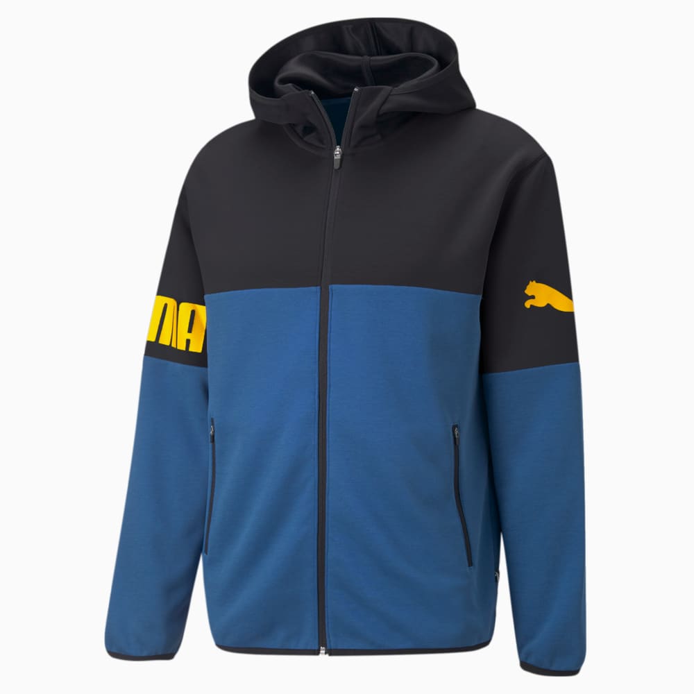 Puma blue hoodie hot sale