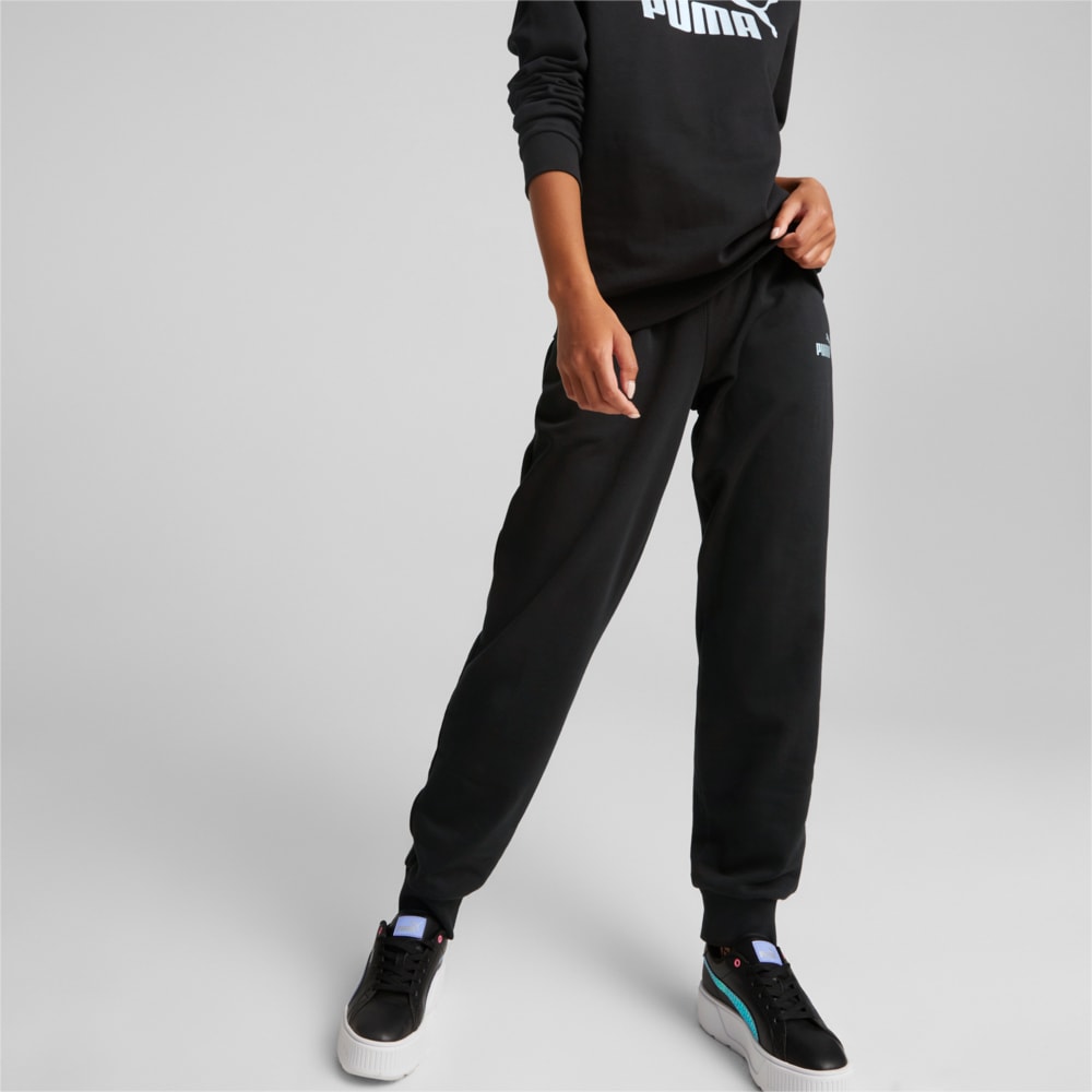Puma core fleece track pants womens best sale
