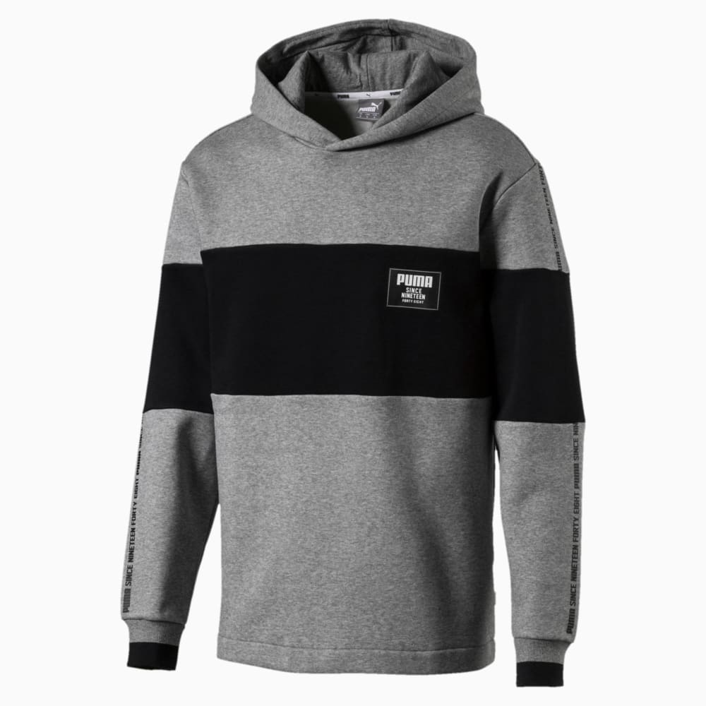 Зображення Puma Толстовка Rebel Block Hoody FL #1: Medium Gray Heather