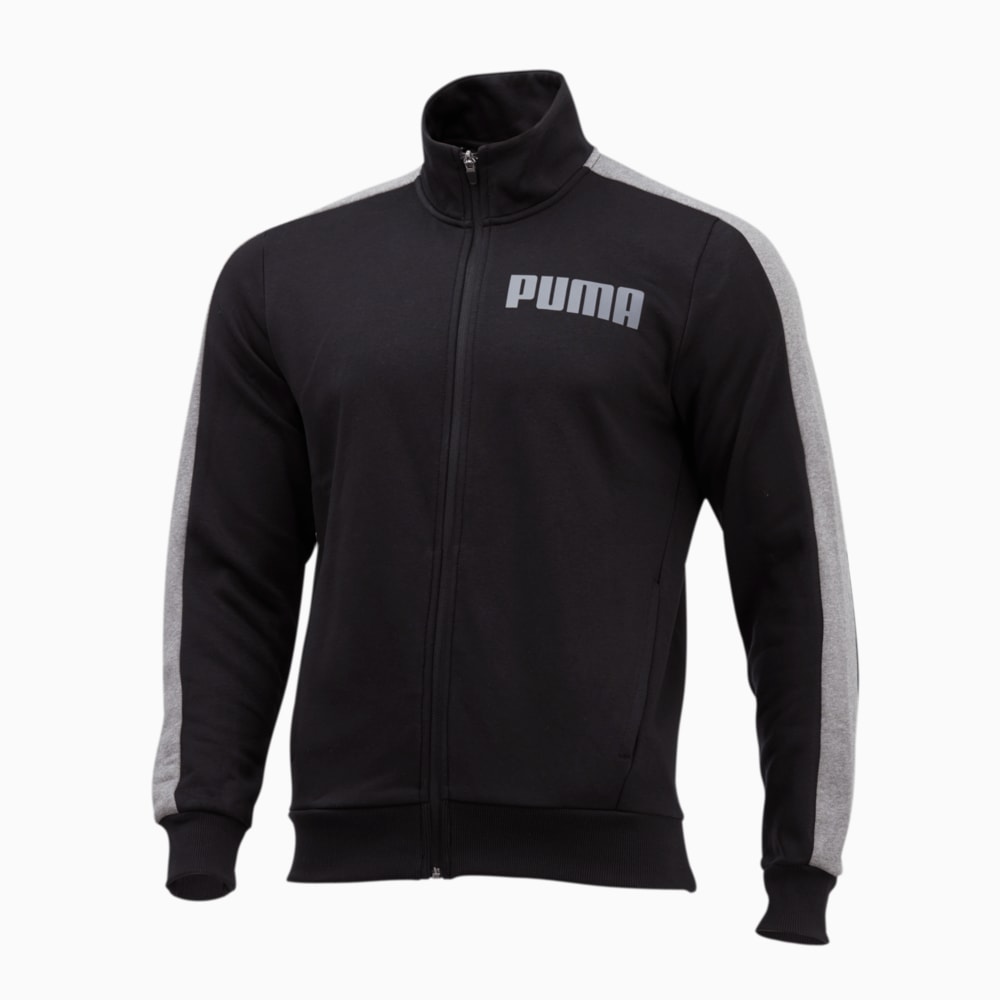 Contrast Track Jacket FL M Cotton Black Puma 852895 01
