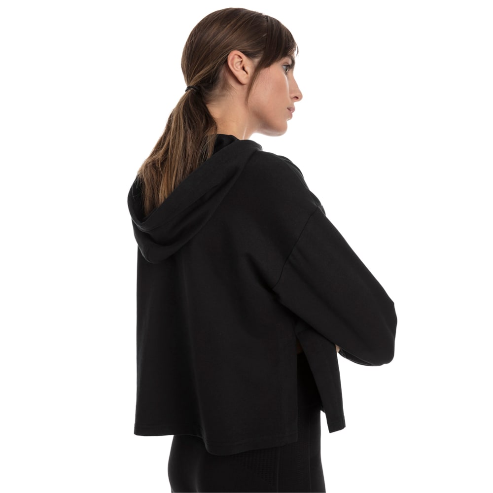 

PUMA - female - Толстовка Modern Sports Hoody – Cotton Black-White –, Черный