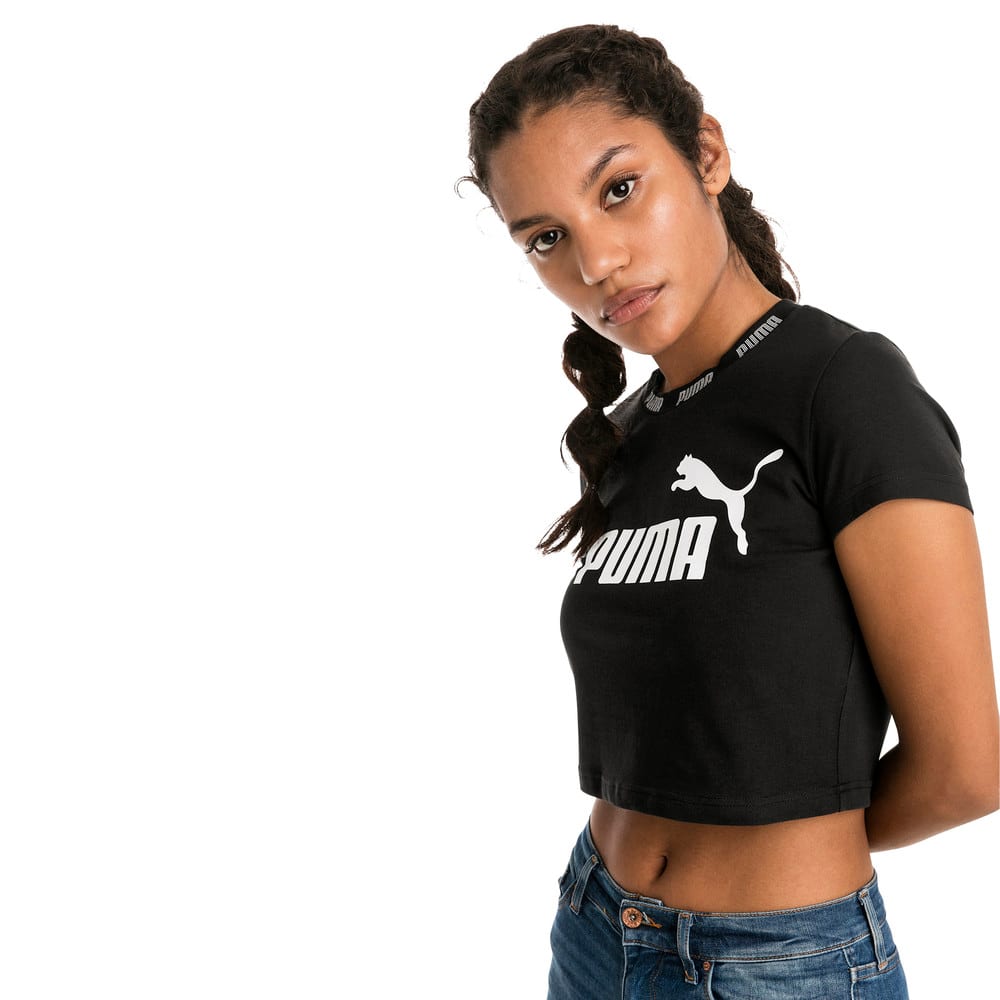 puma amplified cropped tee