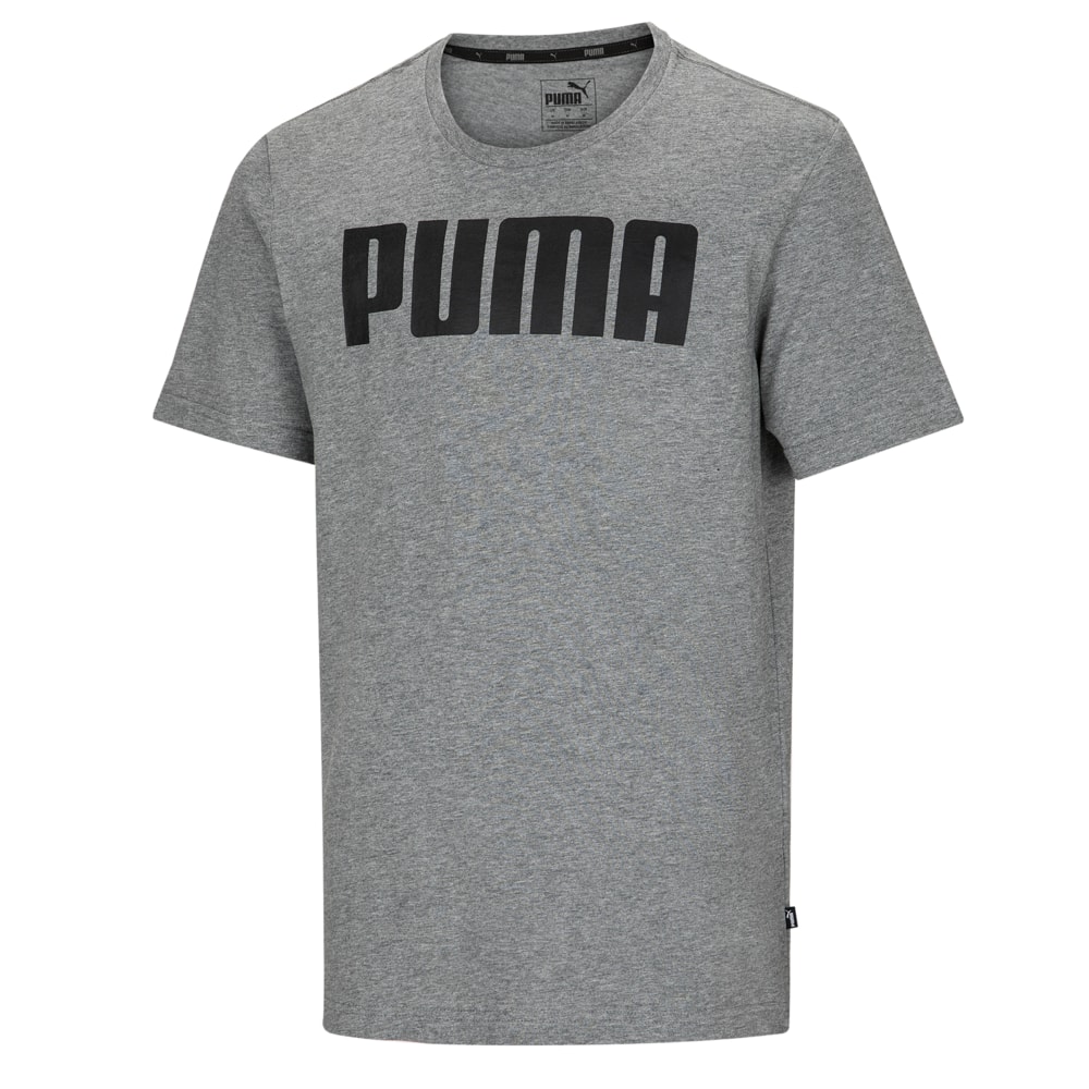 Зображення Puma Футболка ESS PUMA Tee #1: Medium Gray Heather
