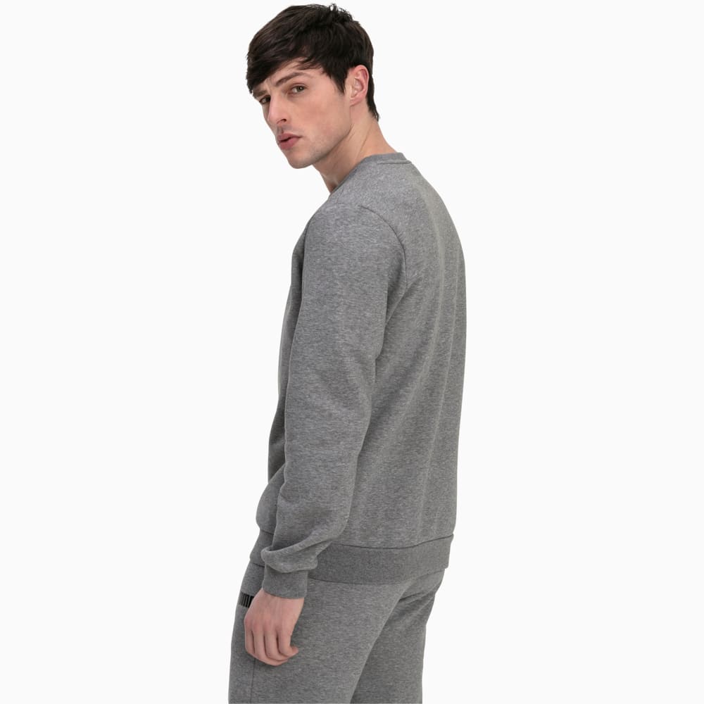 Зображення Puma Светр Essentials Fleece Crew Neck Men's Sweater #2: Medium Gray Heather