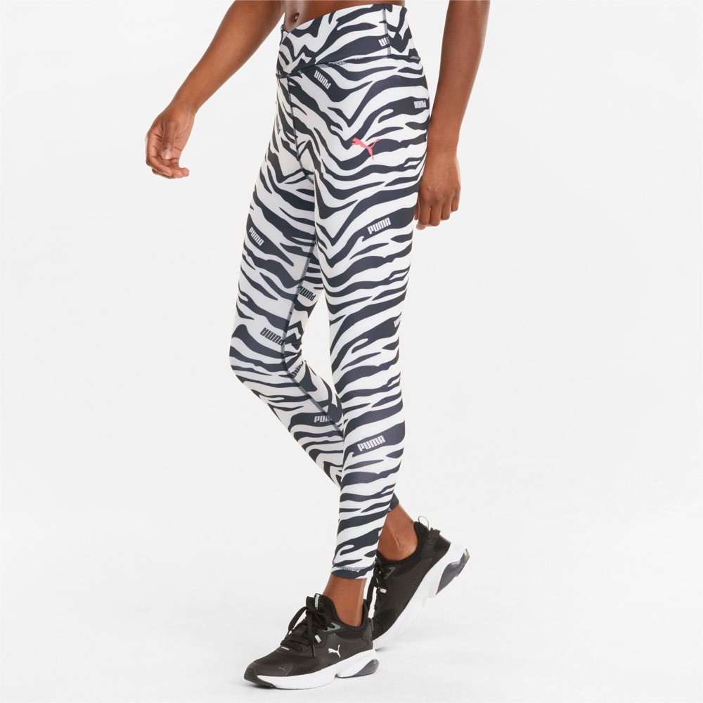 Зображення Puma Легінси Modern Sports Printed 7/8 Women’s Leggings #1: Puma White