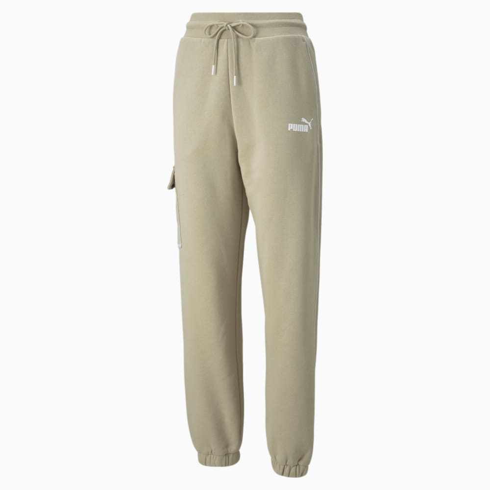 

PUMA - female - Штаны Power Women's Cargo Sweatpants – Spray Green –, Бежевый