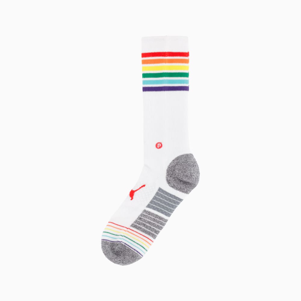Pride Crew Golf Socks White Puma Sku 858566 01