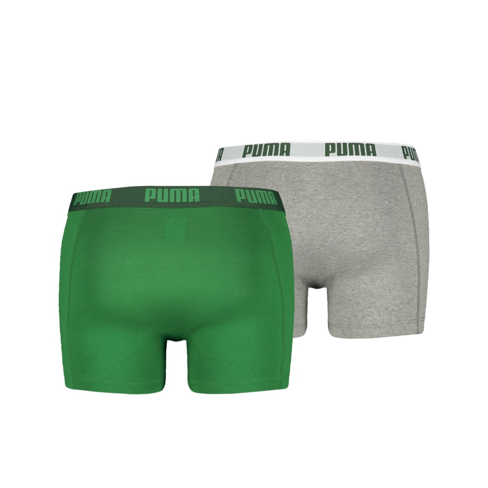 

PUMA - male - Мужское нижнее белье Puma Basic Boxer 2P – amazon green –, Зеленый