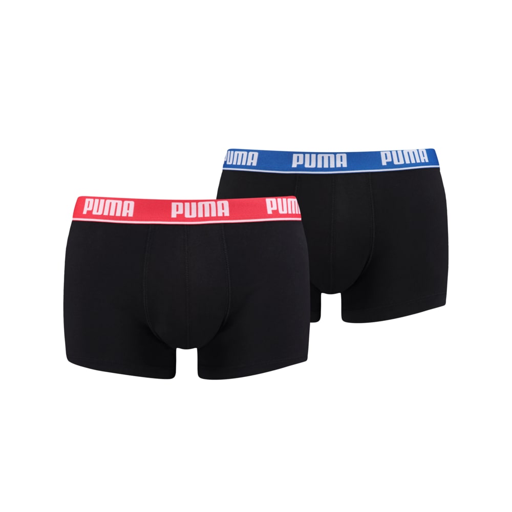 Зображення Puma Чоловіча спідня білизна 2 Pack Boxer Shorts #1: red-blue