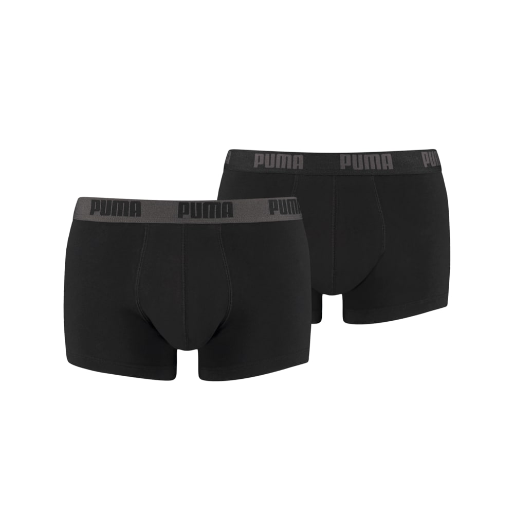 Зображення Puma Чоловіча спідня білизна 2 Pack Boxer Shorts #1: black / black