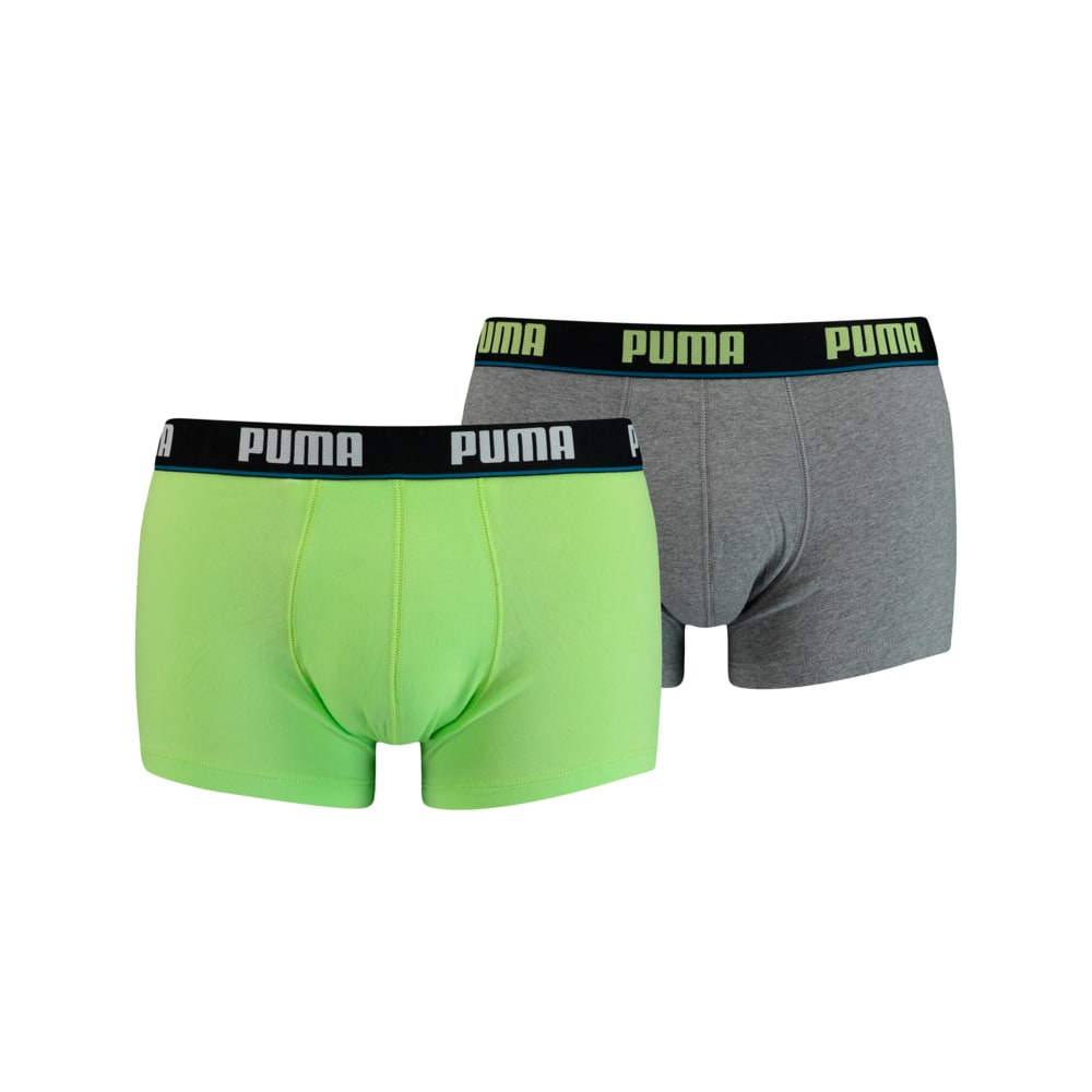 Зображення Puma Чоловіча спідня білизна 2 Pack Boxer Shorts #1: lime