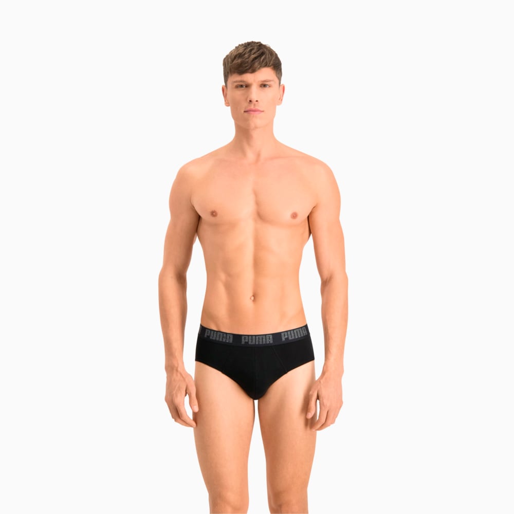

PUMA - male - Мужское нижнее белье Puma Basic Brief 2P – black / black –, Черный