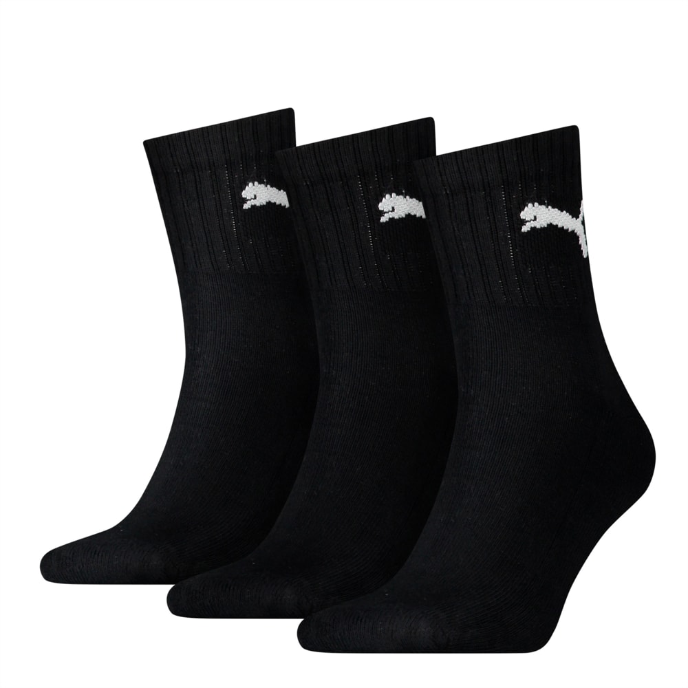 Зображення Puma Шкарпетки Unisex Short Crew Socks (3 Pack) #1: black