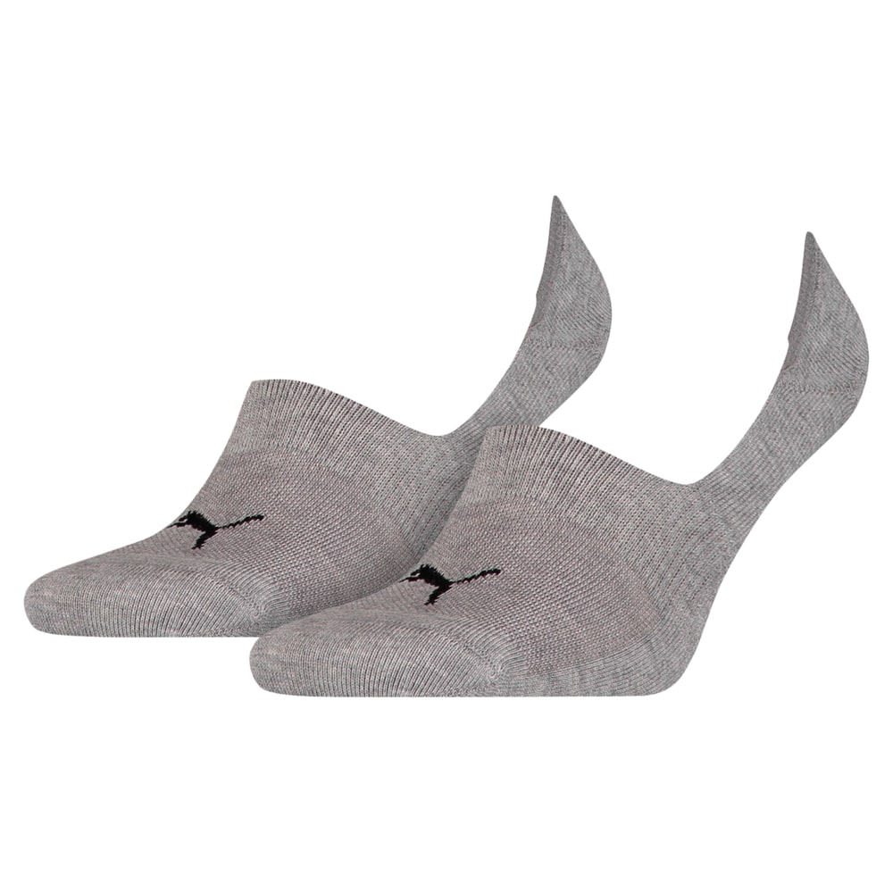 

PUMA - Носки PUMA FOOTIE 2P UNISEX – middle grey melange –, Серый