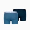 Зображення Puma Чоловіча спідня білизна Placed Logo Boxer Shorts 2 Pack #9: denim