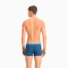 Изображение Puma Мужское нижнее белье Placed Logo Boxer Shorts 2 Pack #5: denim