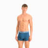 Изображение Puma Мужское нижнее белье Placed Logo Boxer Shorts 2 Pack #6: denim