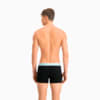 Изображение Puma Мужское нижнее белье Placed Logo Boxer Shorts 2 Pack #2: blue / black