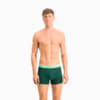 Изображение Puma Мужское нижнее белье Placed Logo Boxer Shorts 2 Pack #4: green combo