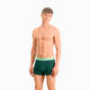 Изображение Puma Мужское нижнее белье Placed Logo Boxer Shorts 2 Pack #5: green combo