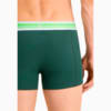 Изображение Puma Мужское нижнее белье Placed Logo Boxer Shorts 2 Pack #7: green combo