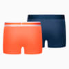 Изображение Puma Мужское нижнее белье Placed Logo Boxer Shorts 2 Pack #2: Orange