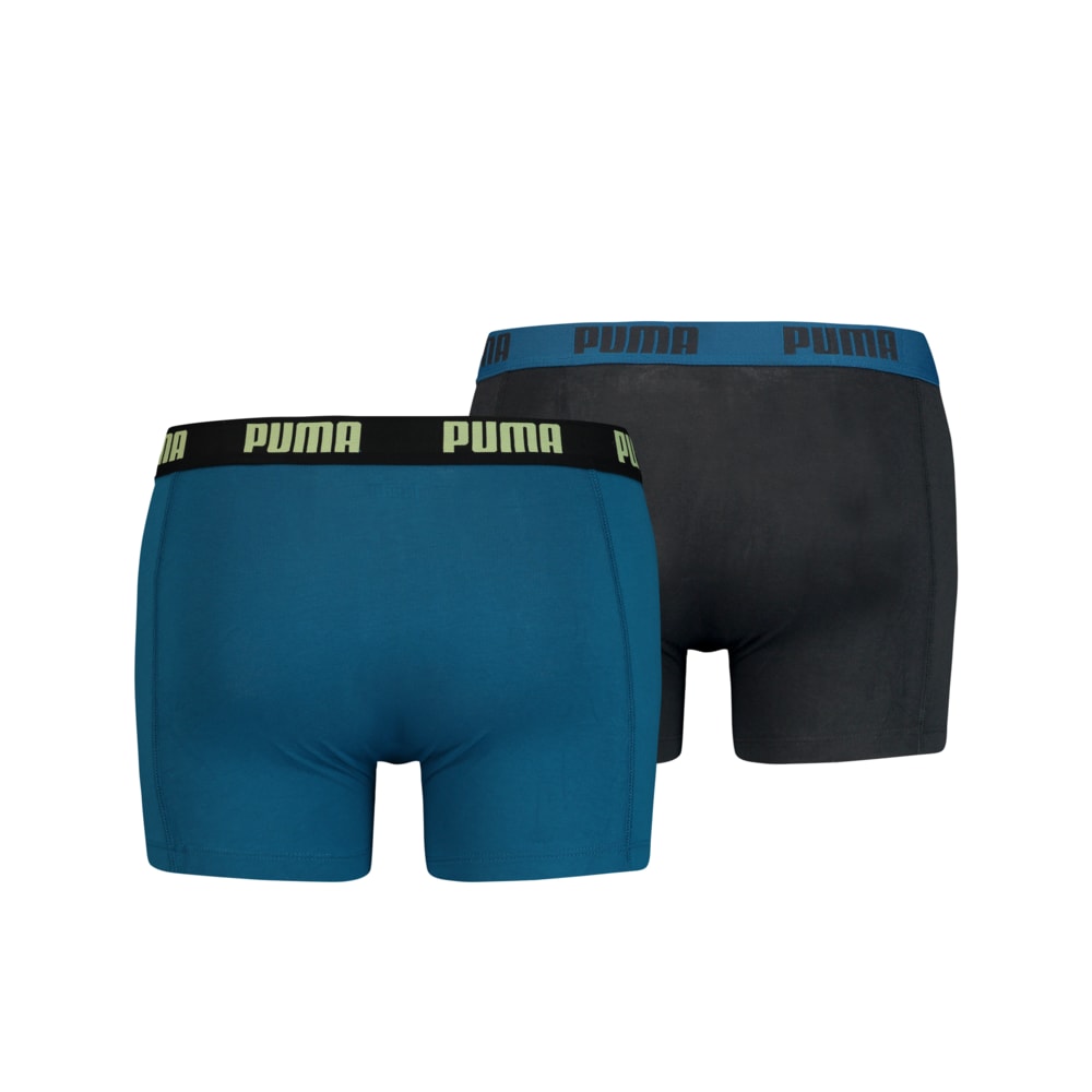 

PUMA - male - Мужское нижнее белье PUMA Basic Boxer 2P – petrol blue –, Синий