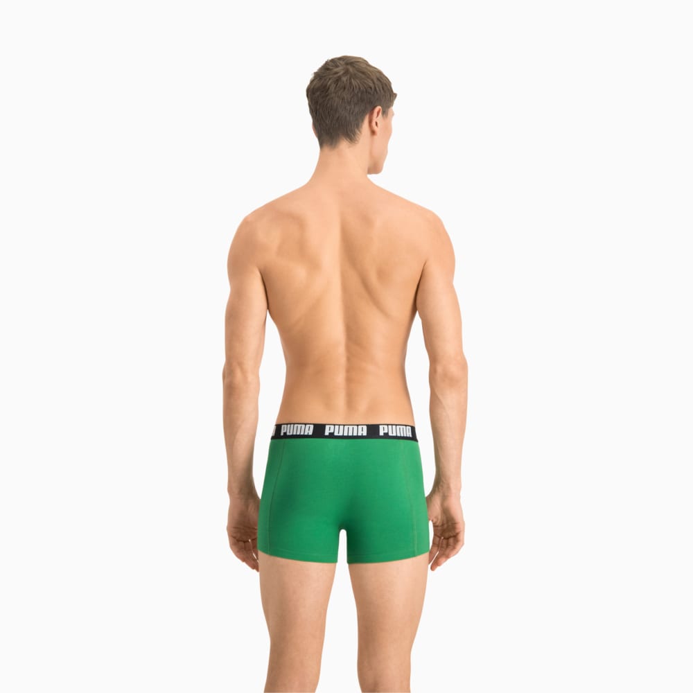 Зображення Puma Чоловіча спідня білизна PUMA Basic Boxer 2P #2: Amazon Green