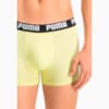 Зображення Puma Чоловіча спідня білизна PUMA Basic Boxer 2P #6: black / yellow