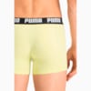 Изображение Puma Мужское нижнее белье PUMA Basic Boxer 2P #7: black / yellow