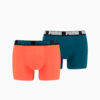 Изображение Puma Мужское нижнее белье PUMA Basic Boxer 2P #1: red / blue