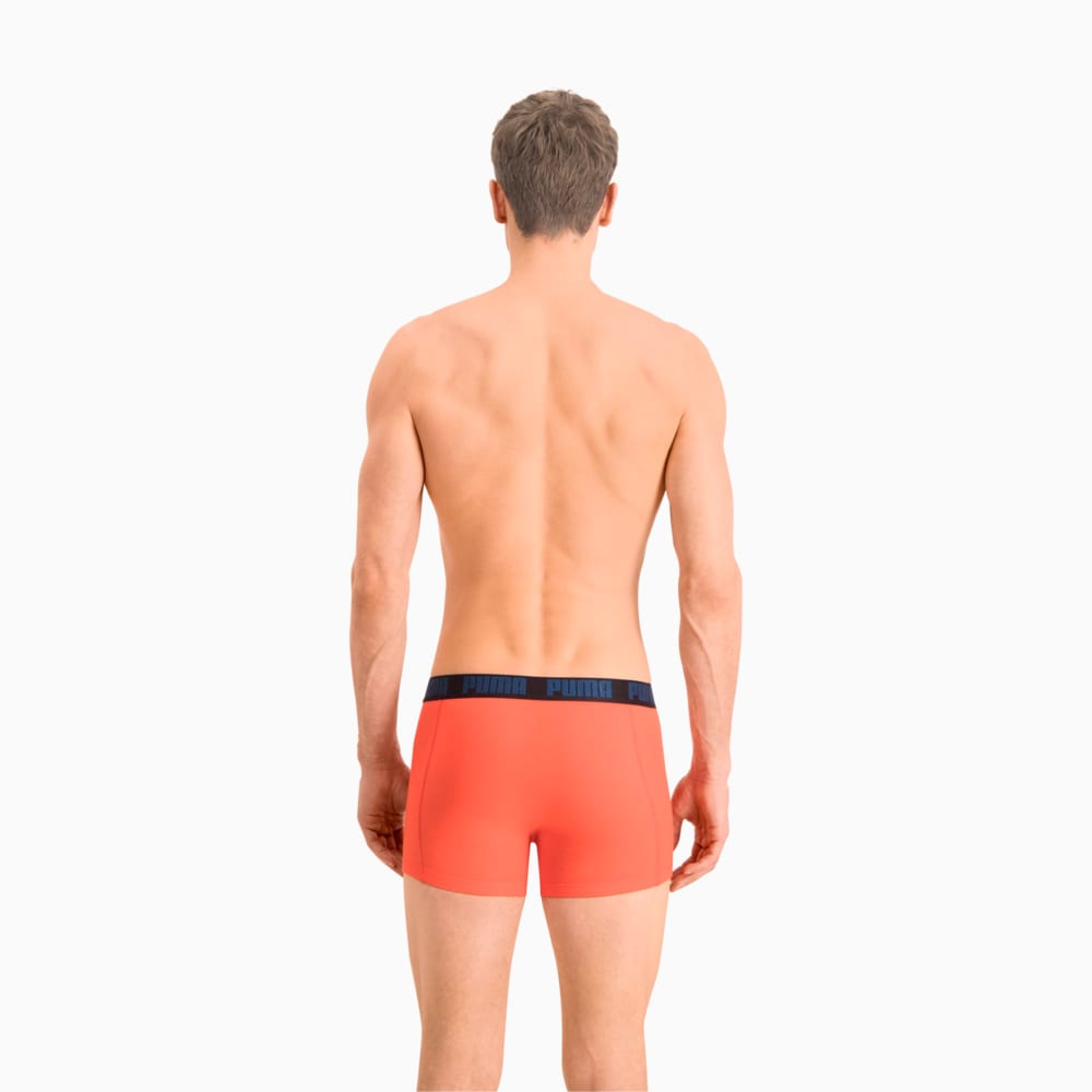 Изображение Puma Мужское нижнее белье PUMA Basic Boxer 2P #2: red / blue