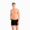 Изображение Puma Мужское нижнее белье PUMA Basic Boxer 2P #3: green / black