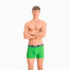 Изображение Puma Мужское нижнее белье PUMA Basic Boxer 2P #4: green / black