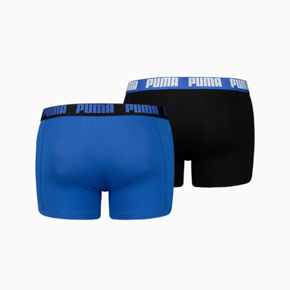 Зображення Puma Чоловіча спідня білизна PUMA Basic Boxer 2P #2: blue / black