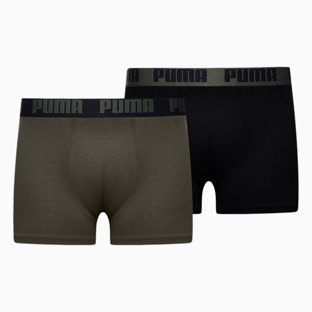Зображення Puma Чоловіча спідня білизна PUMA Basic Boxer 2P #1: Forest