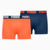 Изображение Puma Мужское нижнее белье PUMA Basic Boxer 2P #1: Orange