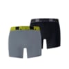 Зображення Puma Чоловіча спідня білизна PUMA Active Boxer 2P Packed #2: grey / yellow