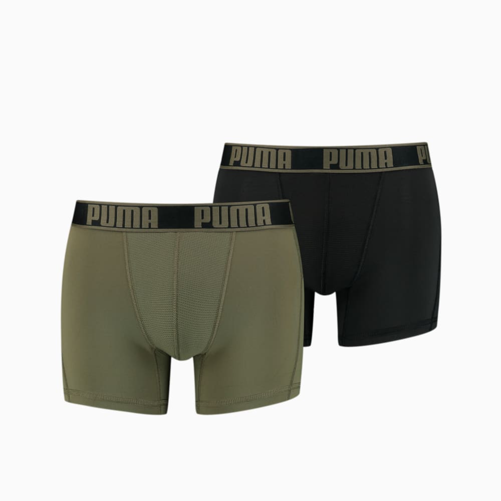 Изображение Puma Мужское нижнее белье PUMA Active Boxer 2P Packed #1: grape