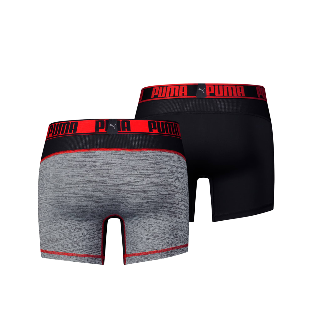

PUMA - male - Мужское нижнее белье PUMA Active Grizzly Melange – black/red –, Черный