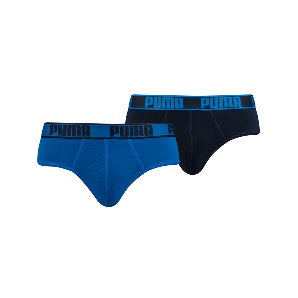 Изображение Puma Мужское нижнее белье PUMA Active Brief 2P Packed #1: Blue