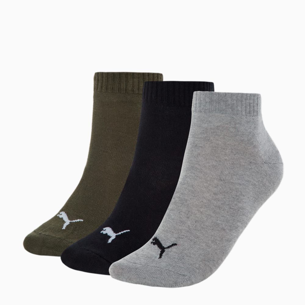 PUMA UNISEX QUARTER PLAIN 3P 40 Green green combo Puma 906978 77