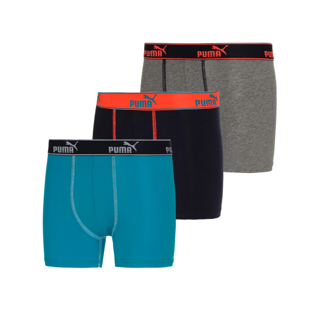 Зображення Puma Дитяча спідня білизна PUMA BASIC BOXER 3P #1: blue / red