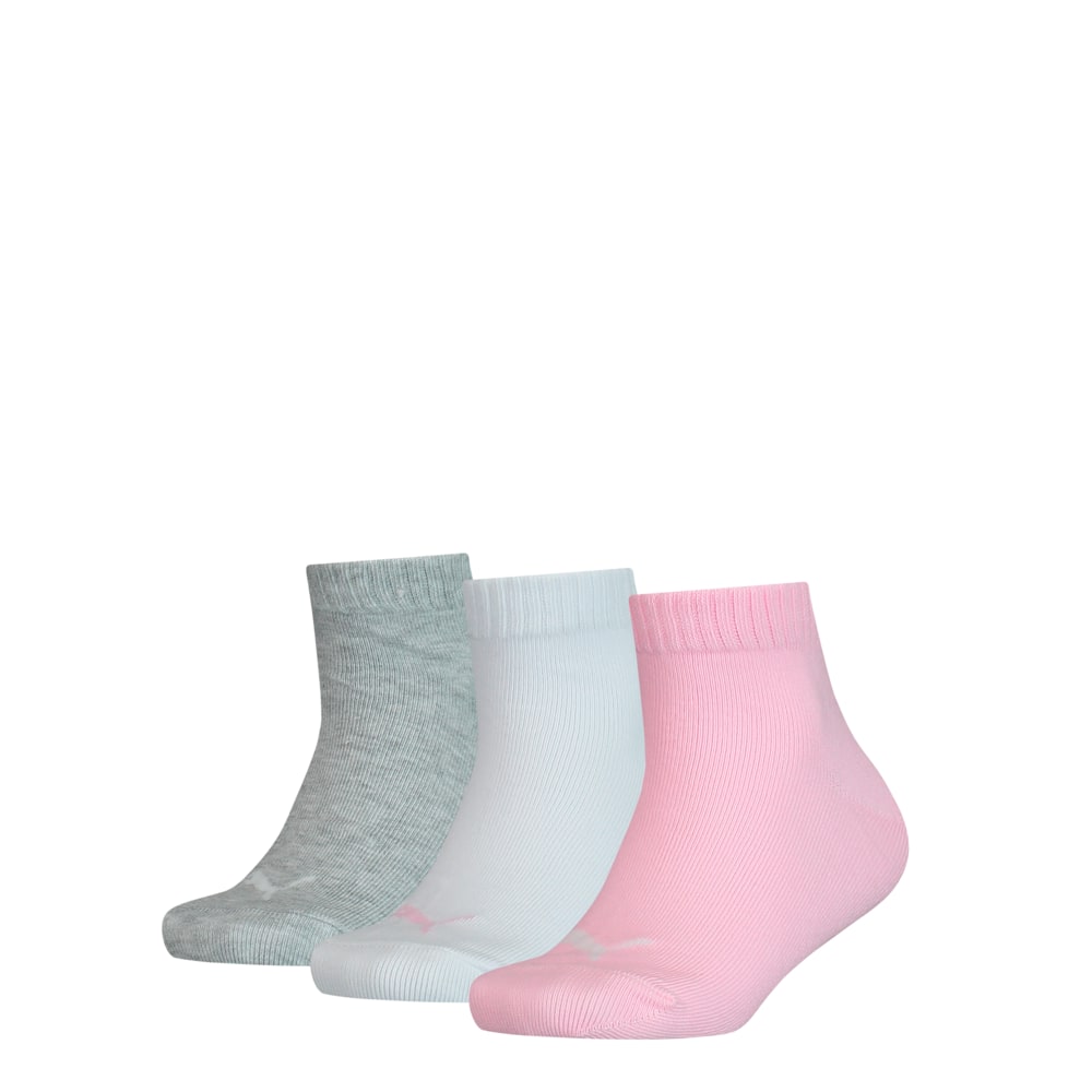 Зображення Puma Дитячі шкарпетки Kids' Quarter Socks 3 Pack #1: rose water