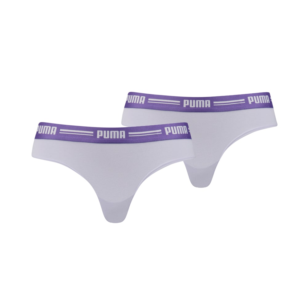 Изображение Puma Женское нижнее белье PUMA Brazilian Comd 2P Pack #1: purple combo