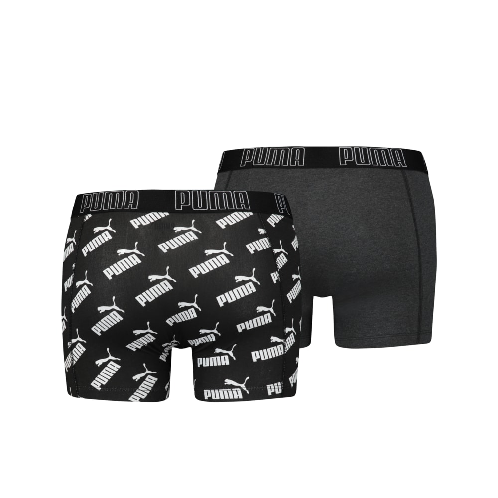 

PUMA - male - Мужское нижнее белье PUMA Big Logo AOP Boxer 2P – black –, Белый