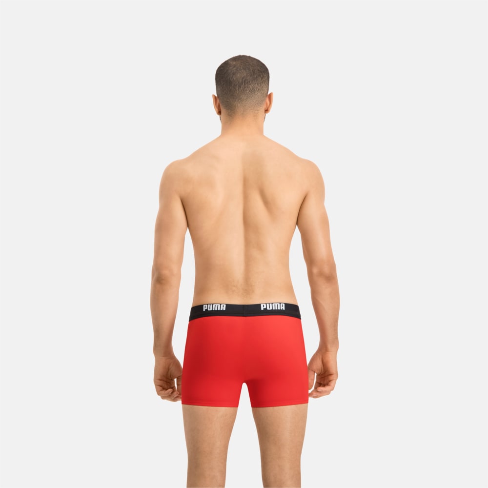 Изображение Puma Плавки PUMA Swim Men Logo Swim Trunks #2: Red