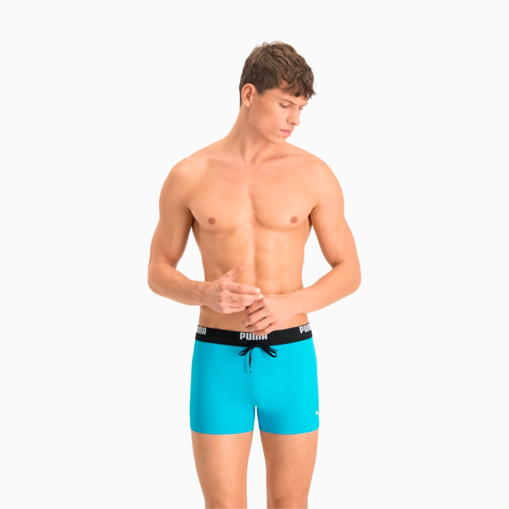 Зображення Puma Плавки PUMA Swim Men Logo Swim Trunks #1: scuba blue