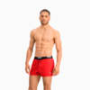 Изображение Puma Шорты для плавания PUMA Swim Men Logo Short Length Swim Shorts #3: Red