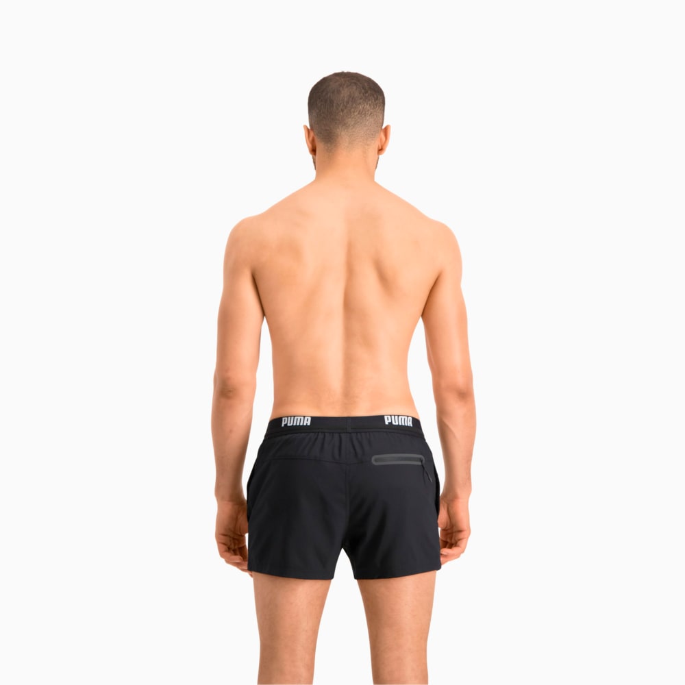 Зображення Puma Шорти для плавання PUMA Swim Men Logo Short Length Swim Shorts #2: black